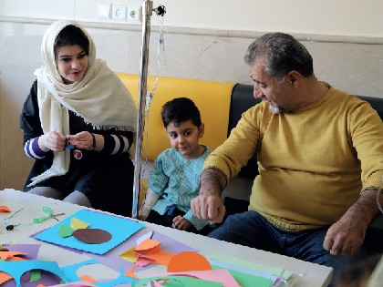 MAHAK children host their favorite poet and storywriter