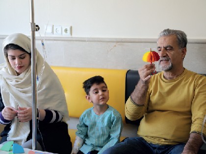 MAHAK children host their favorite poet and storywriter