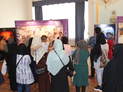 MAHAK children visit Niavaran Museum Complex