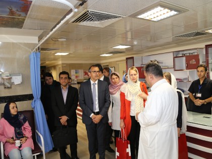 Swiss Embassy Representatives visit MAHAK