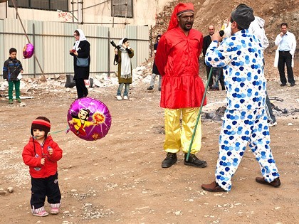 Festival of Fire with MAHAK Children