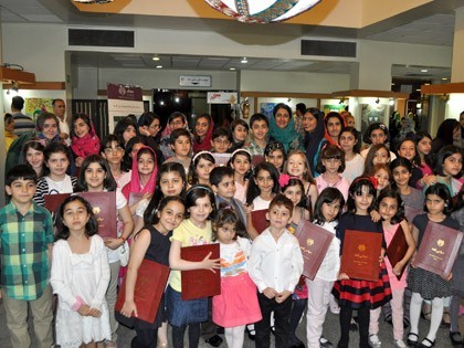 The 8th Children’s Painting Exhibition in MAHAK