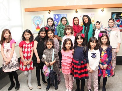 The 8th Children’s Painting Exhibition in MAHAK