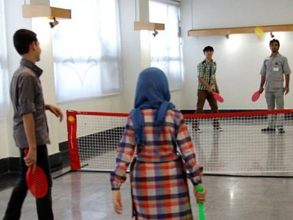 MAHAK Children in Tennis Classes