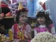 MAHAK child While celebrating their birthday in the play room