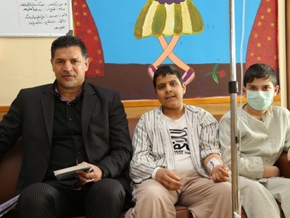 Ali Daei Visits MAHAK