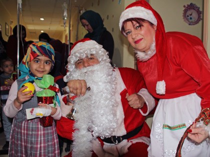 Welcoming the New Year with Santa and Mrs. Claus