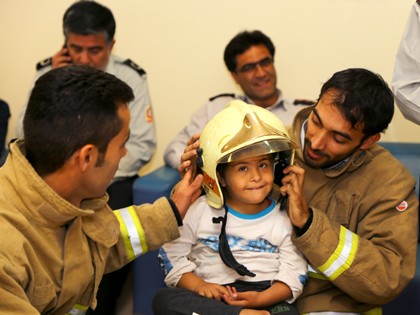 Firefighter’s Visit from MAHAK