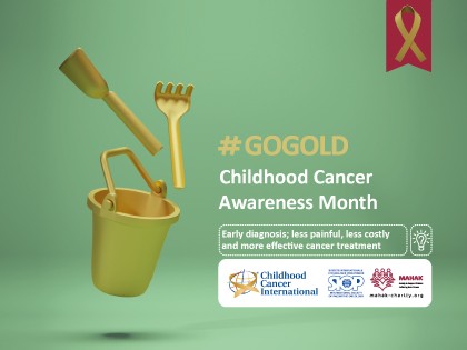 Go Gold for 17000 MAHAK Children