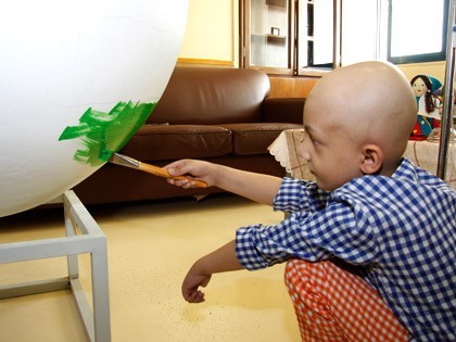 تخم مرغ رنگی کودکان محک