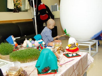 تخم مرغ رنگی کودکان محک