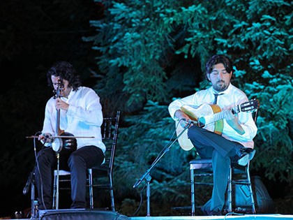 اجرای سهراب پورناظری و آنتونیو ری در فستیوال موسیقی بارانا